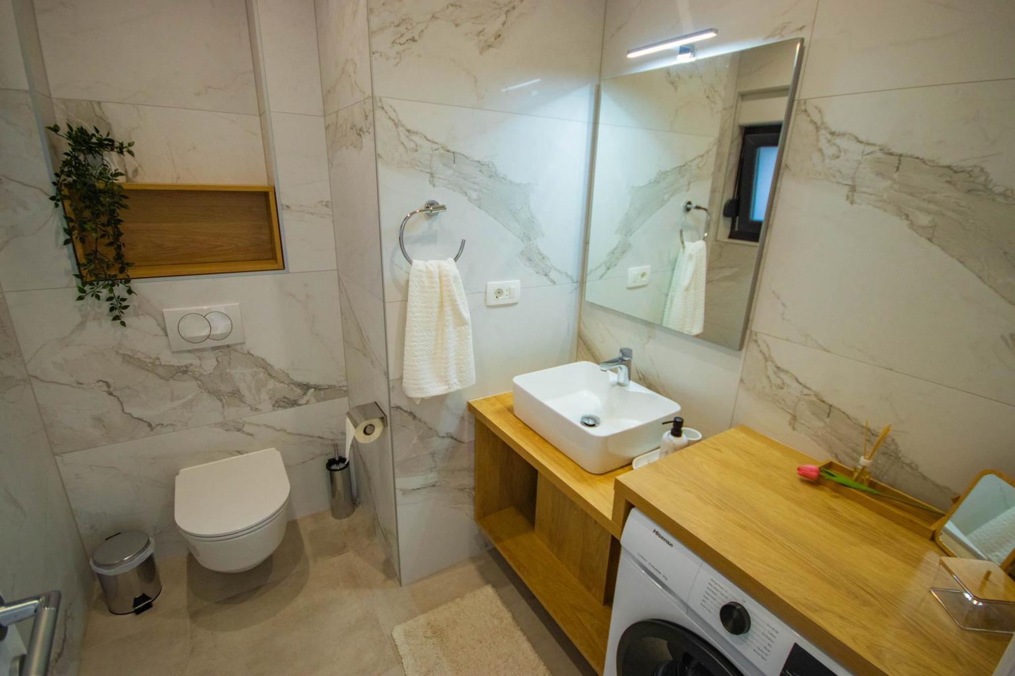 Apartmani Le-Lu Kaštela Szoba fotó